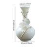 Ceramic Flower Vase Classic Minimalist Flower Arrangement Plant Pot for Farmhouse Office Table Centerpieces Desktop Decoration