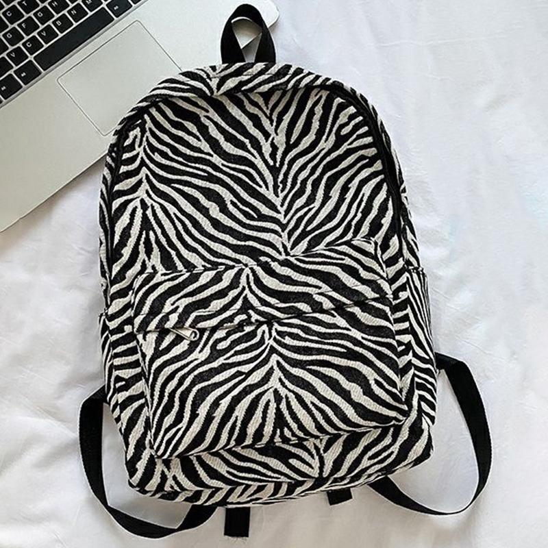 Canvas Backpack, Women'S Backpack, Anti-Theft Shoulder Bag, Teenage Girls'  Book Bag, Women'S Backpack