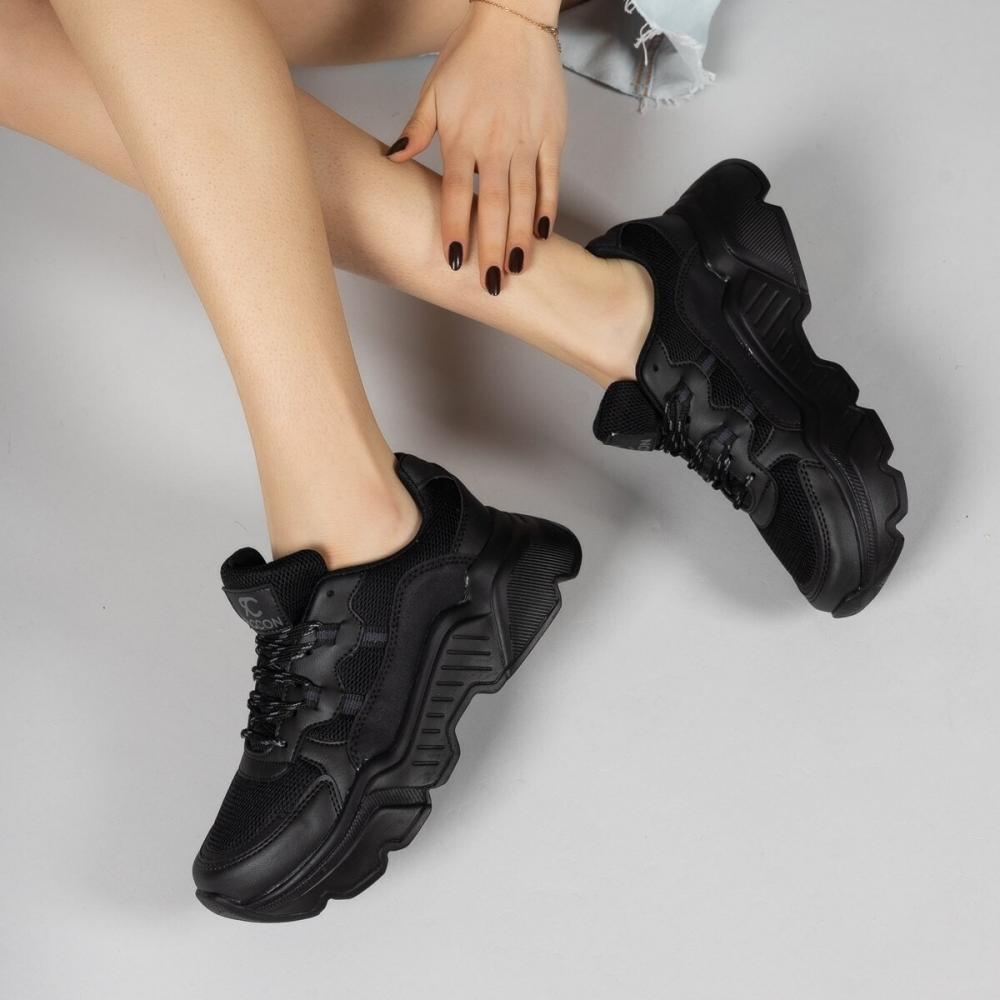 

Женские модные кроссовки 36 черный белый