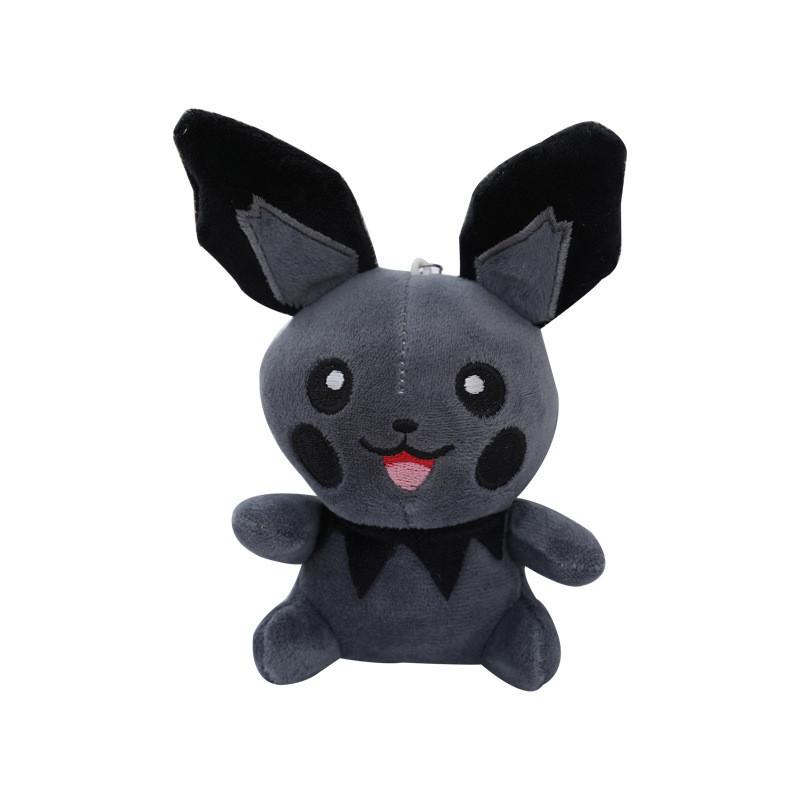 Adorable Pikachu Plush Toy Keychain Cute Cartoon Soft Stuffed Doll For Bags