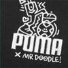 PUMA x Mr Doodle Pants 'Black White' Men's 59865051