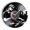 DJ Turntables Hip Hop Wall Clock Night Club Music Club Wall Art Vintage Vinyl Record Wall Clock Music Lover DJ Boyfriend Gifts