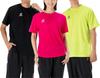 Nittaku Table Tennis Short Sleeve Dry Size M Shirt, Unisex, Moisture-Wicking, Quick-Drying, Lightweight, T-Shirt, Black,