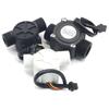 Water Flow Sensor Flowmeter Hall Flow Sensor 4/6 Points G1/2/3/4 Water Control 1-30L/min 2.0MPa YF-S201 FS300A
