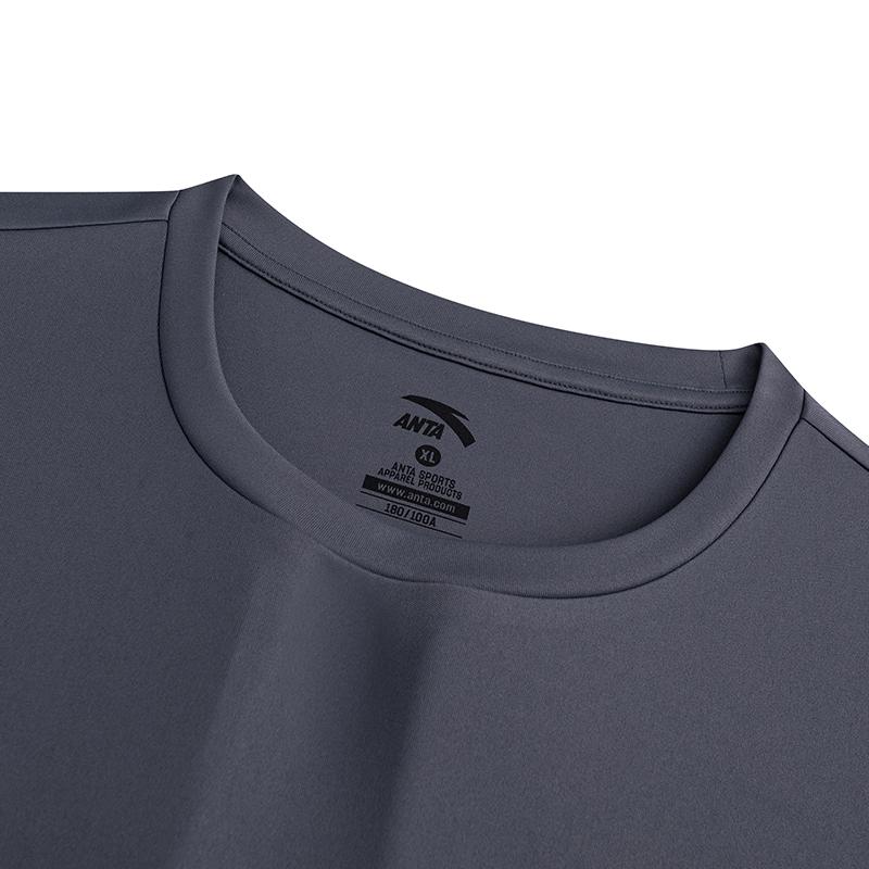 Anta Professional Training Quick Dry Comfortable Basketball Suit Men Suit Gray 952621206-6