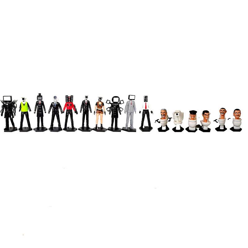 

Туалет Скібіді Фігурки ПВХ Ручна робота Ігрова модель Домашні прикраси Подарунки Хлопчик StyleM