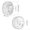 4 Pcs RC Car Tires with Practical Replacement Functions