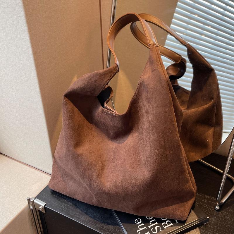 Retro-style ladies shoulder-to-back handbag, soft surface ladies bucket bag, handbag and handbag, designer bag, ladies handbag, bag