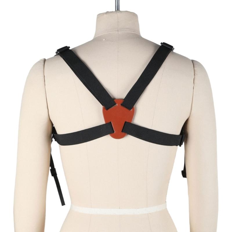 Comfortable Binocular Support Strap Binocular Chest Harness Ergonomic Straps for enhances Stability in Hunting & Hiking