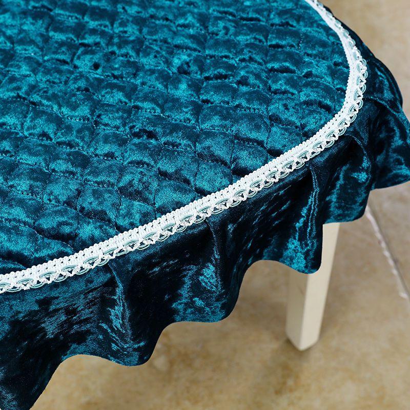 One-piece Dining Table and Chair Cover Dining Chair Cushion Chair Cover Set Household Chair Cushion Rectangular Round Coffee