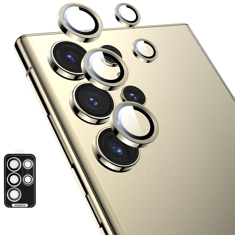 Professional Manufacturer Camera Tempered Glass Protective Film for Samsung S22 S23 S24 Ultra Lens Screen Protector