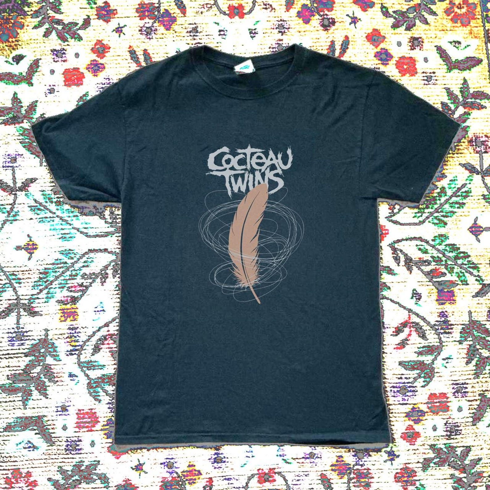 Cocteau Twins T-Shirt 90s Alt Rock Tee, Unisex Cotton, Retro T-Shirt 3XL