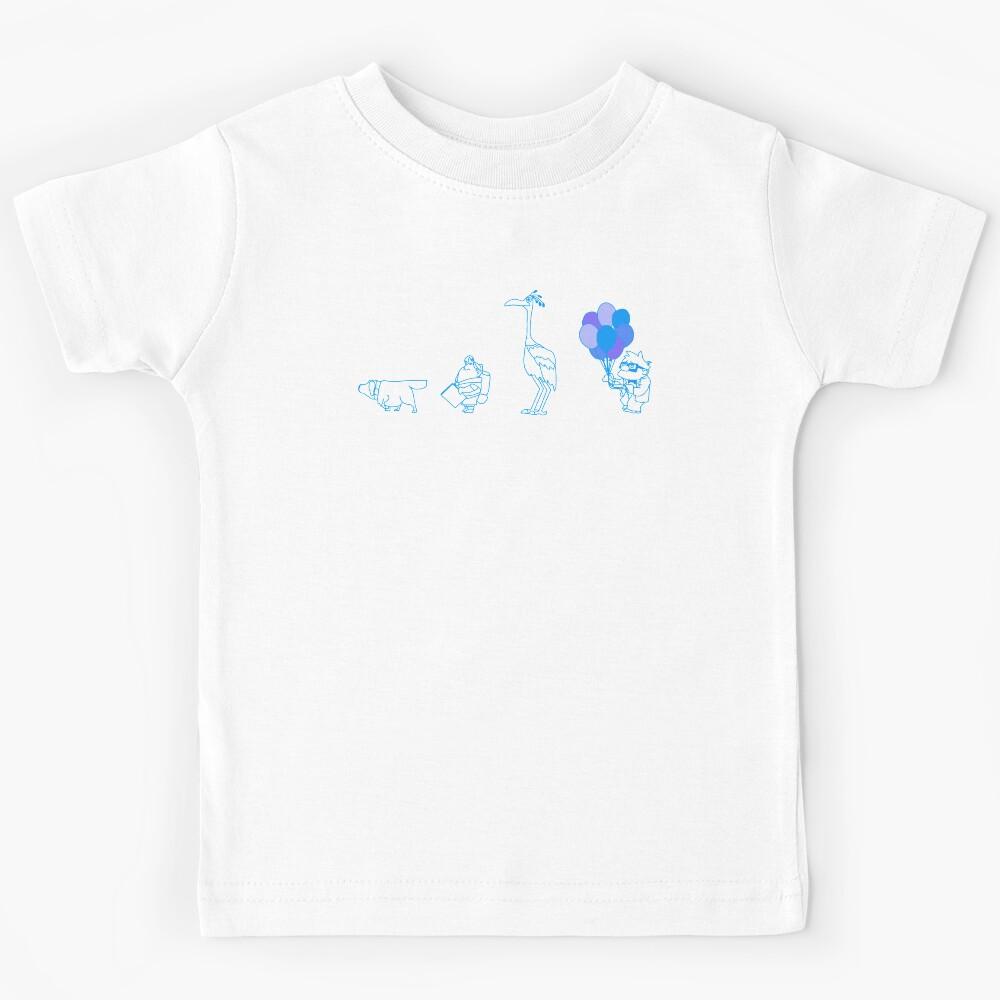 Up! Blue balloons. Kids T-Shirt 130