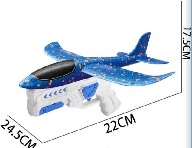 Ejection Foam Aircraft Children Boys Shooting Gun Outdoor Sports Flying Hand Gliding Kite Toys