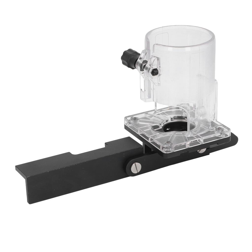 Invisible Fastener Slotting Bracket Aluminum Alloy Wood Trimmer Router Slotting Locator for 65mm