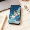 S-Spirited Anime A-Away  Phone Case For Samsung Galaxy A73,A72,A71,A70,A53,A52,A51,Others Soft Black Shell