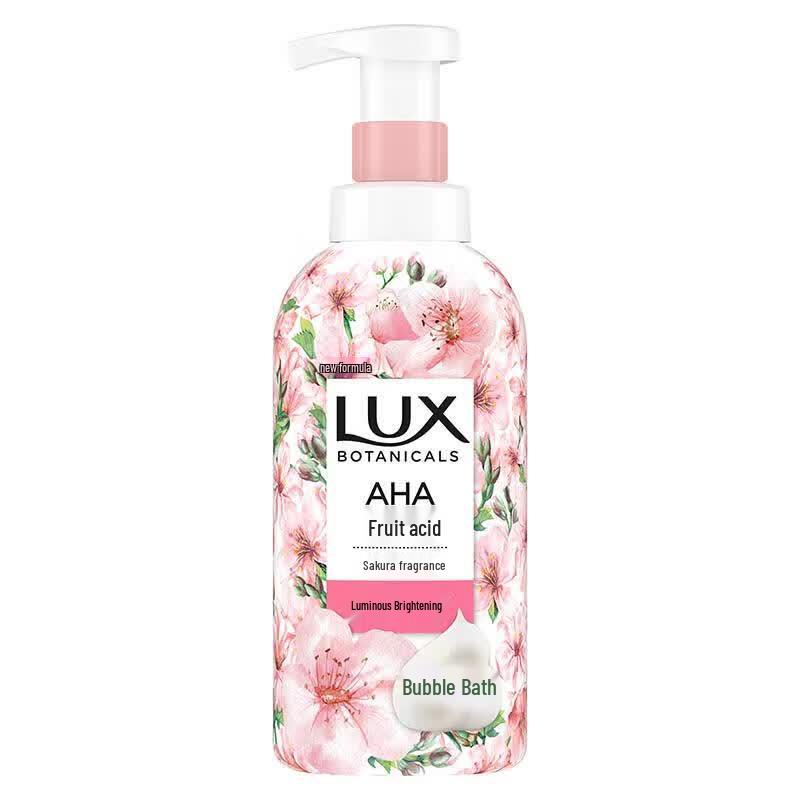 LUX Plant Essential Oil Fragrance Bubble Shower Gel