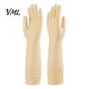 Waterproof Gloves for Bathroom Cleaning Fleece Lined Dishwashing Gloves, Natural Latex Household Work Non-Slip Grip Long Cuff Warm Kitchen Laundry