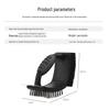 ZISIZ 3-in-1 Right-Angle BBQ Grill Cleaning Wire Brush Set