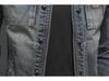 2024 Autumn Korean Trendy Men's Slim Retro Denim Jacket - Fashionable Casual Motorcycle Style