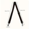 Black Long Straps Bag Part Accessories Adjustable Replacement Shoulder Bag Strap Detachable Belt Messenger Bags New