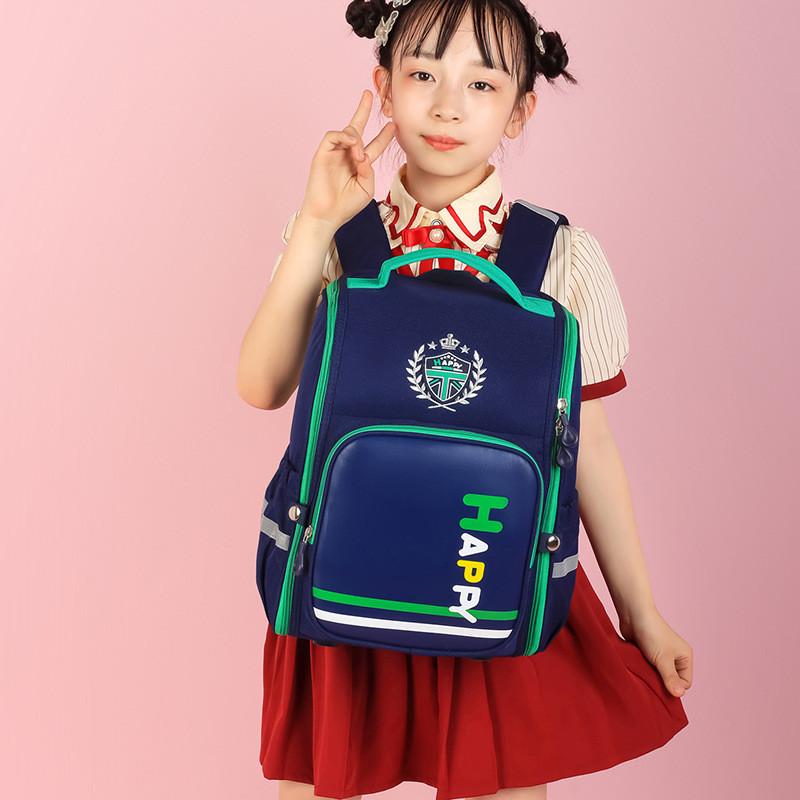 Stylish Large Capacity Backpack For Elementary School Boys And Girls With Comfortable Back Support