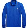 Polo Small Pony Logo Embroidered Solid Color Pullover Long Sleeve Polo Shirt Men Tops 710760127-006
