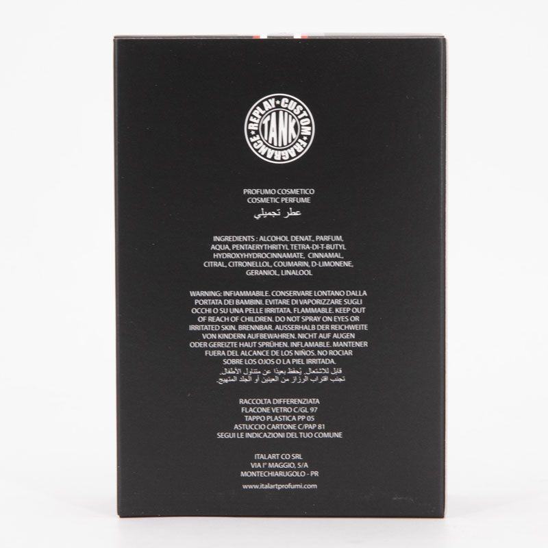 Tank custom pro něj edtv 100 ml 6501203 Homme REPLAY
