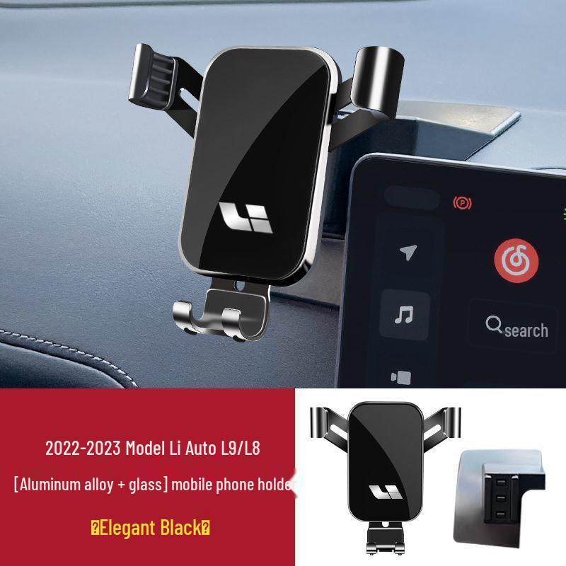 

Ideal ONE/L9/L8 Air Vent Phone Mount and Holder for Car Navigation Black
