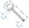 1/4" inch 34 mm tripod screw for camera