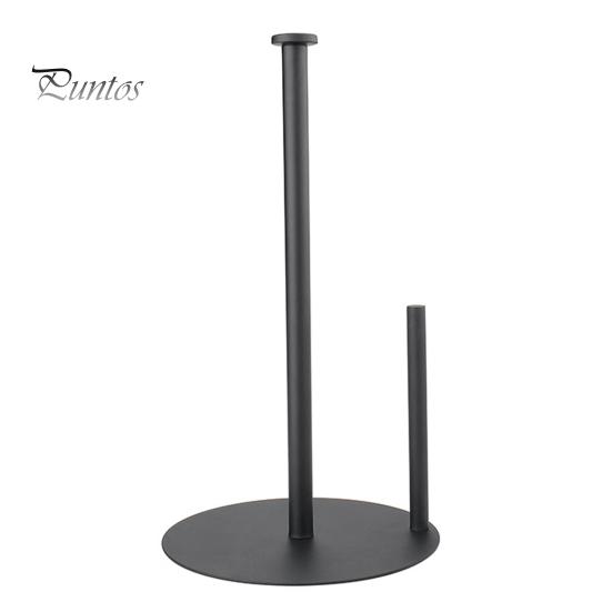 

Настольный держатель для бумажных полотенец, стойка для салфеток с нескользящим утяжеленным основанием, прочная кухонная конструкция, держатель для рулонов, стойка для бумаги чёрный