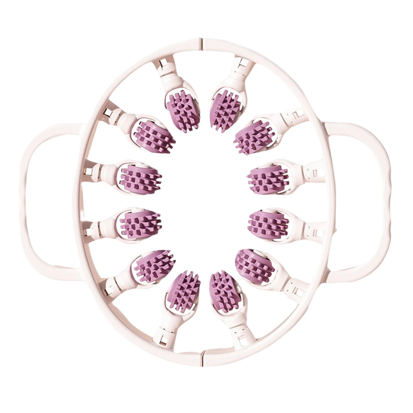 

Массажер от целлюлита со съемными роликами для улучшения состояния самых трудных участков. Лучший валик для ног, ягодиц и живота One Size фиолетовый