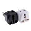 Brazil Euro Plug To 2 Splitter Universal Uk/Us/Eu/Au 2 3 Pins Socket Adapter