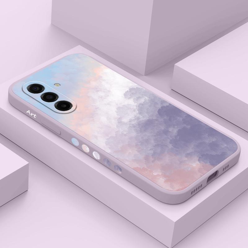 Artistic Patterns Phone Case For Samsung Galaxy A37 A57 Liquid Silicone Cover