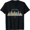 San Diego Vintage San Diego California Skyline T-Shirt