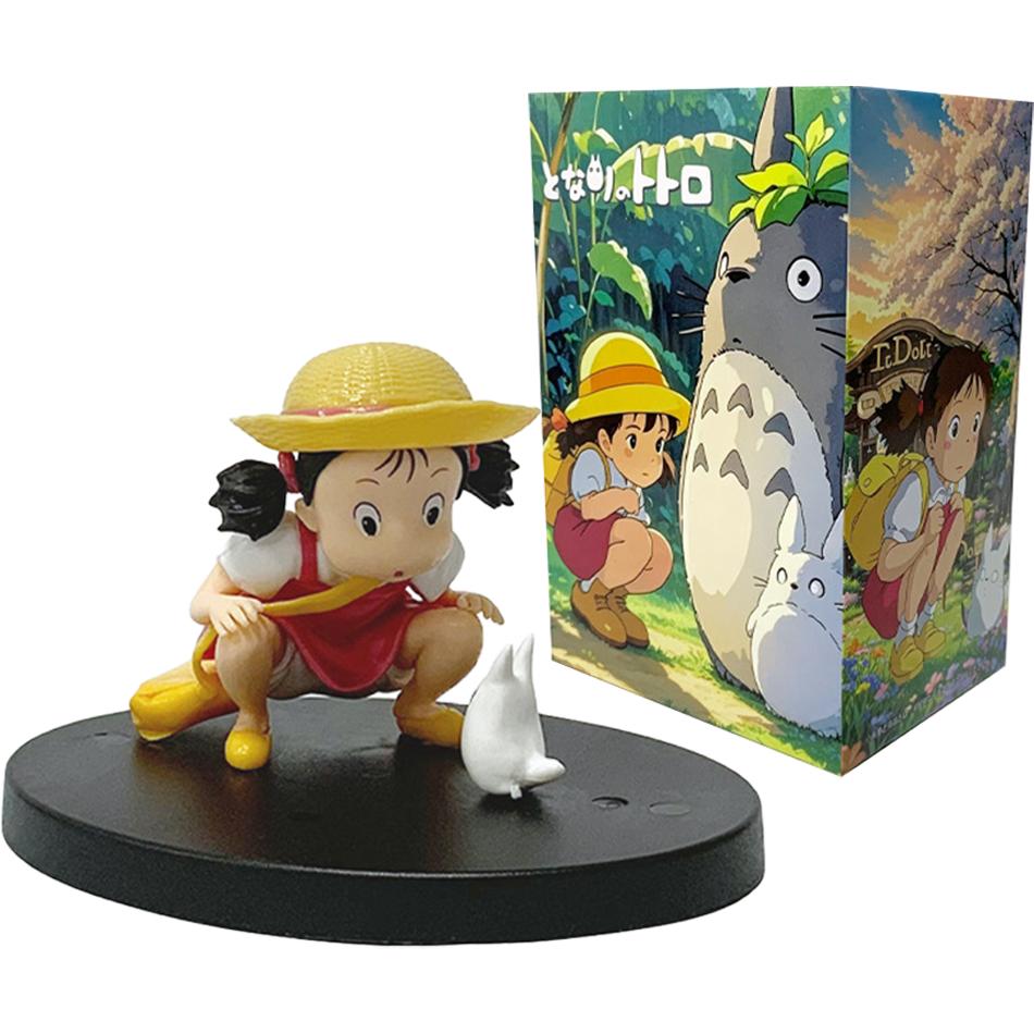 Figurka Anime Figurka Mei Xiaomei Kawaii Urocza Lalka Model Kolekcjonerski Dekoracja Biurka Zabawka dla Dziecka Prezent