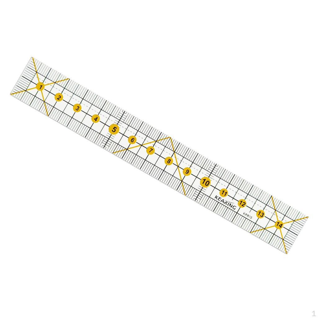 Acrylic Sewing Ruler Tool Quilting Guide Patchwork Cutting Cloth Manual for