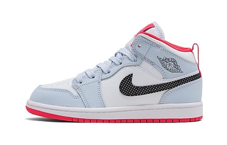 Jordan 1 Mid PS Half Blue 640737-400 2Y