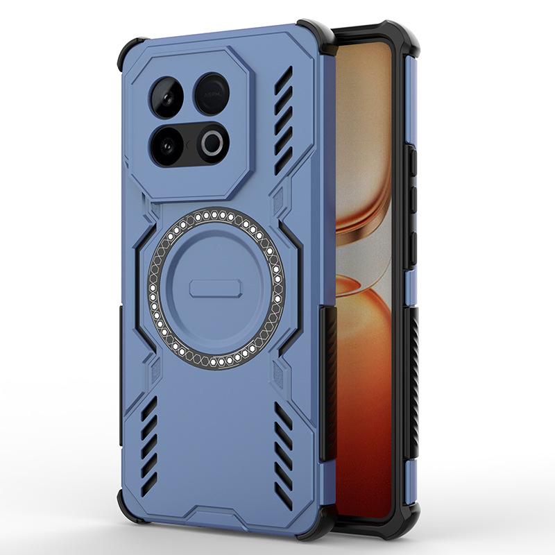 Magsafe Phone Case for Vivo IQOO Z10 Turbo,Magnetic Heat Dissipation Phone Case Cover for Vivo IQOO Neo 10