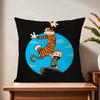 Ccalvinn Logo Anime Cute Cushion Cover For Pillow Printing Sofa Decoration Home Car Room Coffee Shop Office Nordic Simplicity