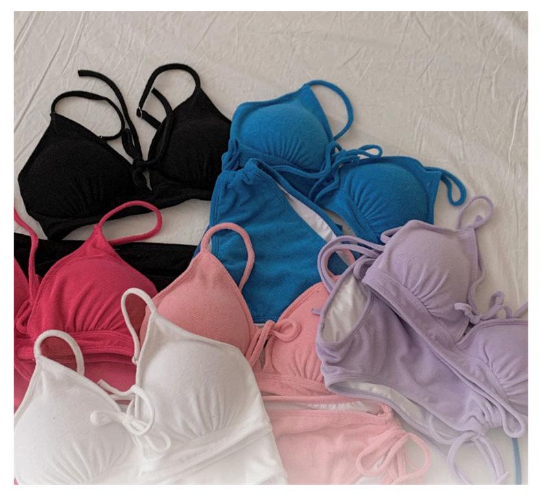 Sexy Split Sling Bikini - Women's Stylish Swimwear for Hot Springs and Beach Vacations