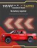 1/24 Fengtian Tantu Alloy Pickup Truck Model with Pull-Back, Sound & Light Features