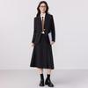 Troloman Women's Professional Blazer & Skirt Set