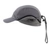 [Connectyle] Men's Winter Cap with Earmuffs Fishing Outdoor Cold Protection Hat Cycling Work Cap Waterproof Gray