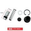 Motorcycle Disk Brake Upper Pump Front Rear Master Cylinder Piston Oil Seal Leather Bowl Repair Kit 14mm 12.7mm 11mm