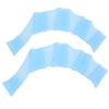 1 Pair Swimming Handcuffs Flippers Silicone Swimming Finger Webbed Gloves Swim Palm FingerBlue M