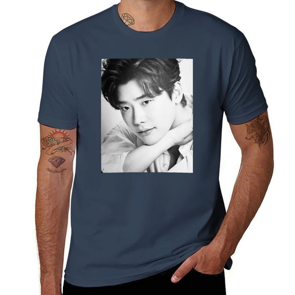 Lee Jong Suk Tshirt Modern Style Print Tshirt