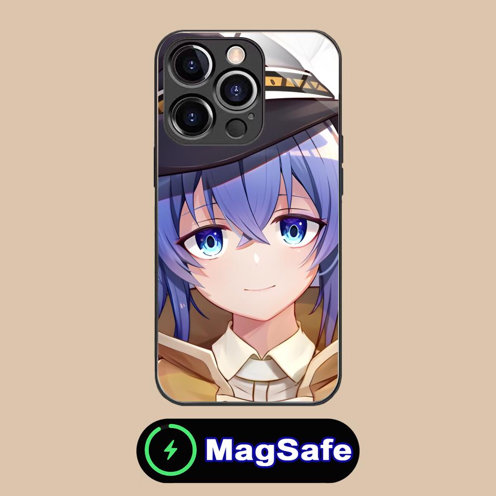 Mushoku Tensei Roxy Mobile Phone Case for iPhone 17 16 15 14 13 12 11 Air Pro Max Plus Mini MagSafe Glass Colorful Cover Luxury