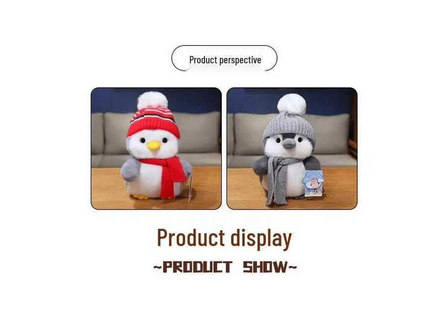 New Winter Penguin Plush Doll: Internet Sensation, Perfect Children's Birthday Gift