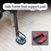 Motorcycle Side Stand Footrest Stabilizers Plate Aluminum Anti Collapse Designs Kickstand Base for Enhanced Ground Grip